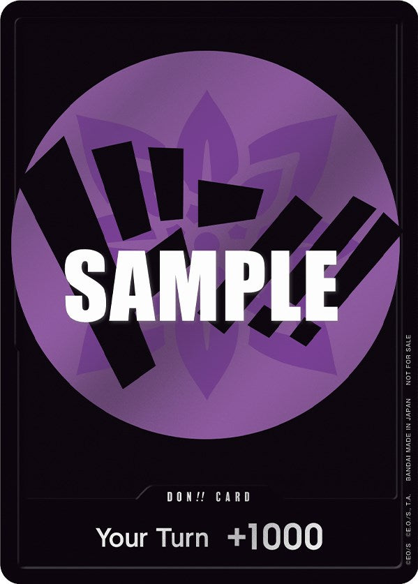 DON!! Card (Purple) [One Piece Promotion Cards] | Shuffle n Cut Hobbies & Games