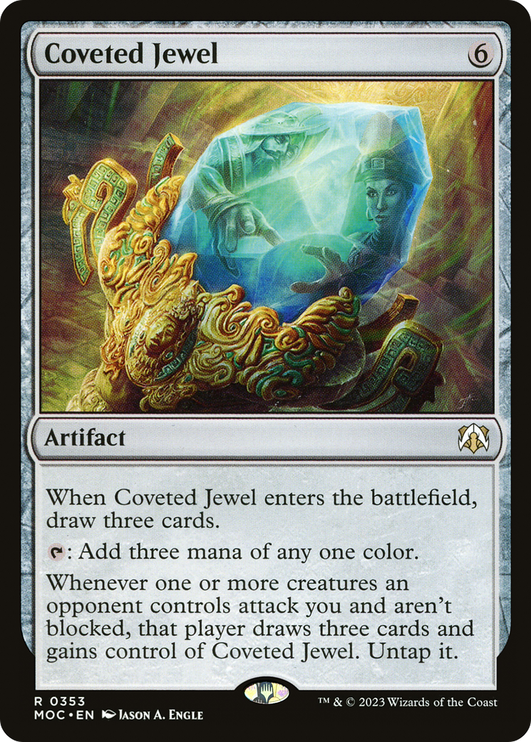 Coveted Jewel (Ripple Foil) [Modern Horizons 3 Commander] | Shuffle n Cut Hobbies & Games