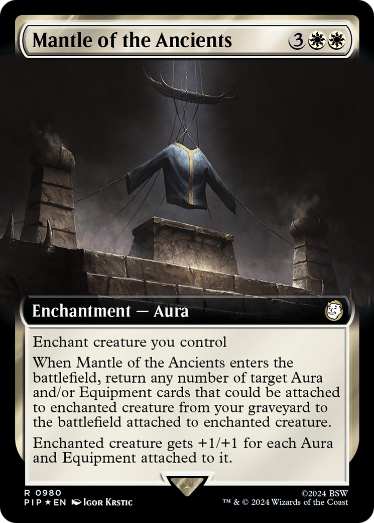 Mantle of the Ancients (Extended Art) (Surge Foil) [Fallout] | Shuffle n Cut Hobbies & Games