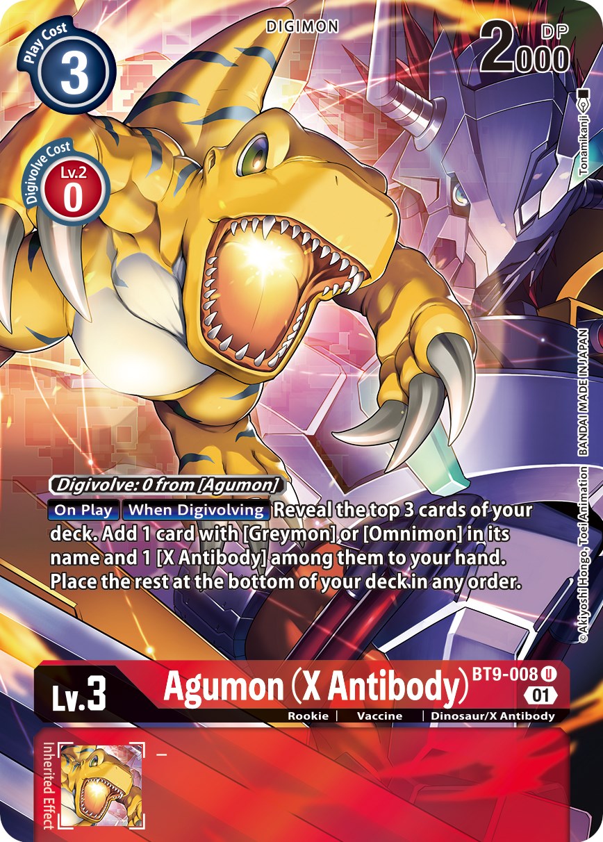 Agumon (X Antibody) [BT9-008] (Alternate Art) [X Record] | Shuffle n Cut Hobbies & Games