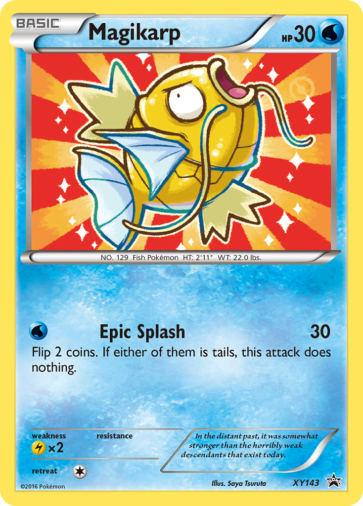 Magikarp (XY143) [XY: Black Star Promos] | Shuffle n Cut Hobbies & Games