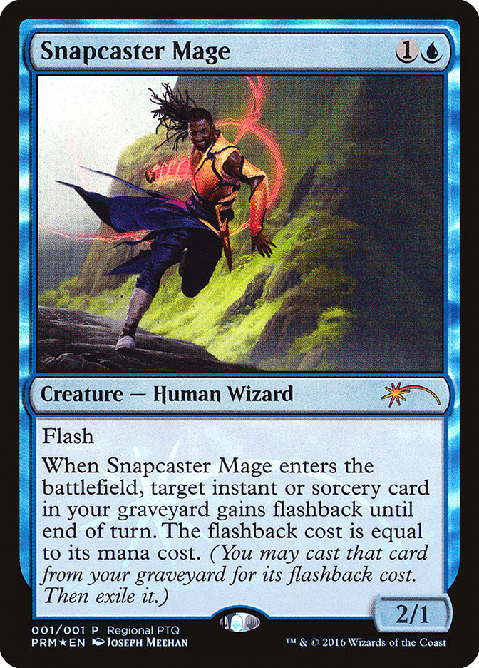 Snapcaster Mage (Regional PTQ) [Pro Tour Promos] | Shuffle n Cut Hobbies & Games