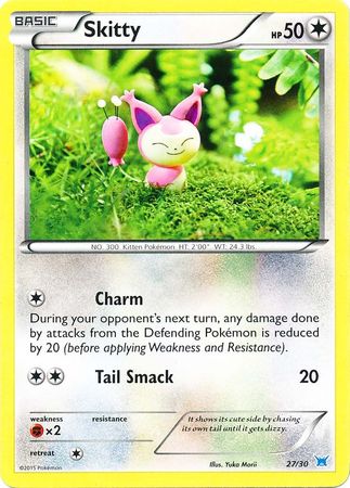 Skitty (27/30) [XY: Trainer Kit 2 - Latios] | Shuffle n Cut Hobbies & Games