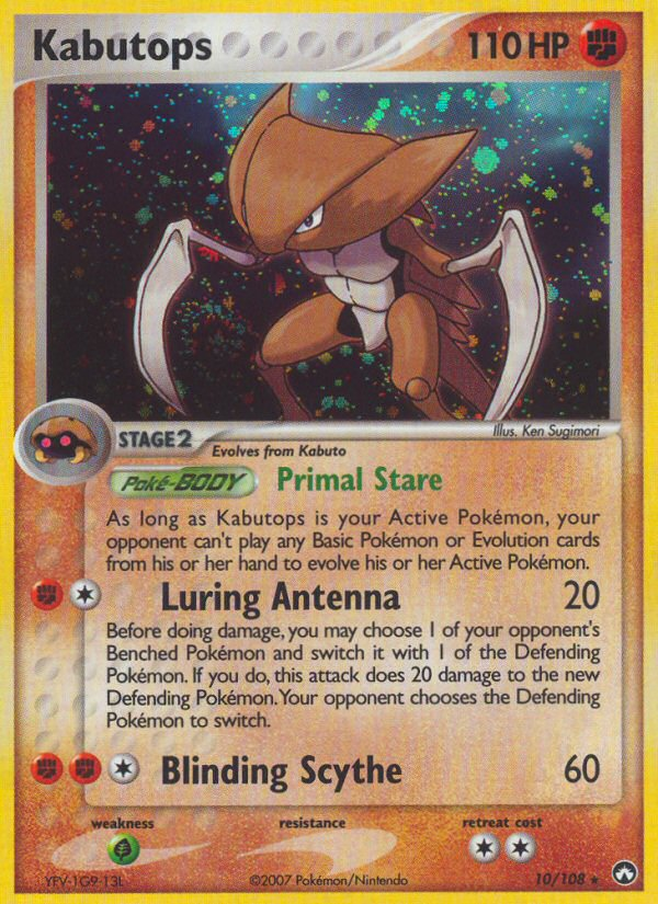 Kabutops (10/108) [EX: Power Keepers] | Shuffle n Cut Hobbies & Games