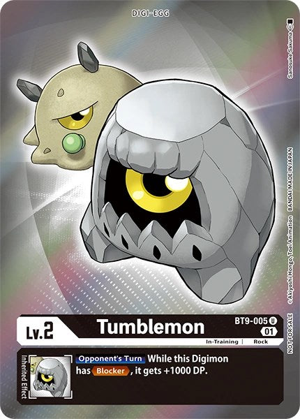 Tumblemon [BT9-005] (Alternative Art - Box Topper) [X Record] | Shuffle n Cut Hobbies & Games