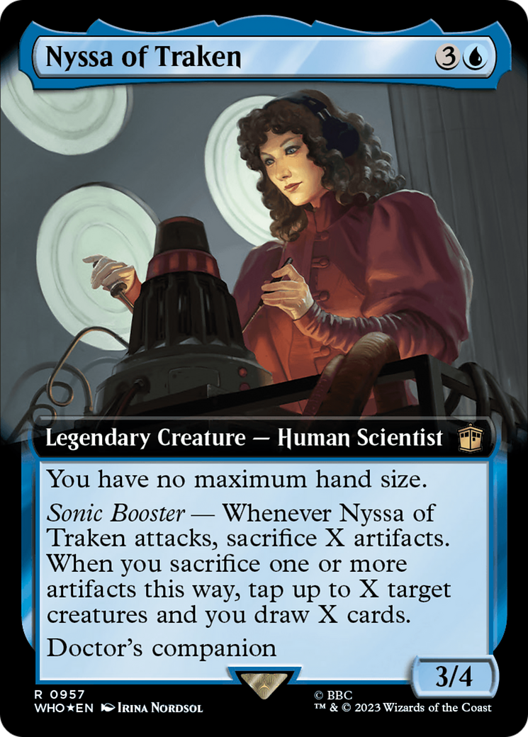 Nyssa of Traken (Extended Art) (Surge Foil) [Doctor Who] | Shuffle n Cut Hobbies & Games