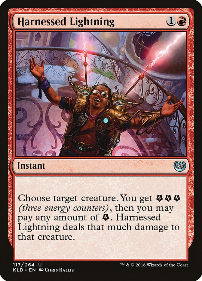 Harnessed Lightning [Kaladesh] | Shuffle n Cut Hobbies & Games