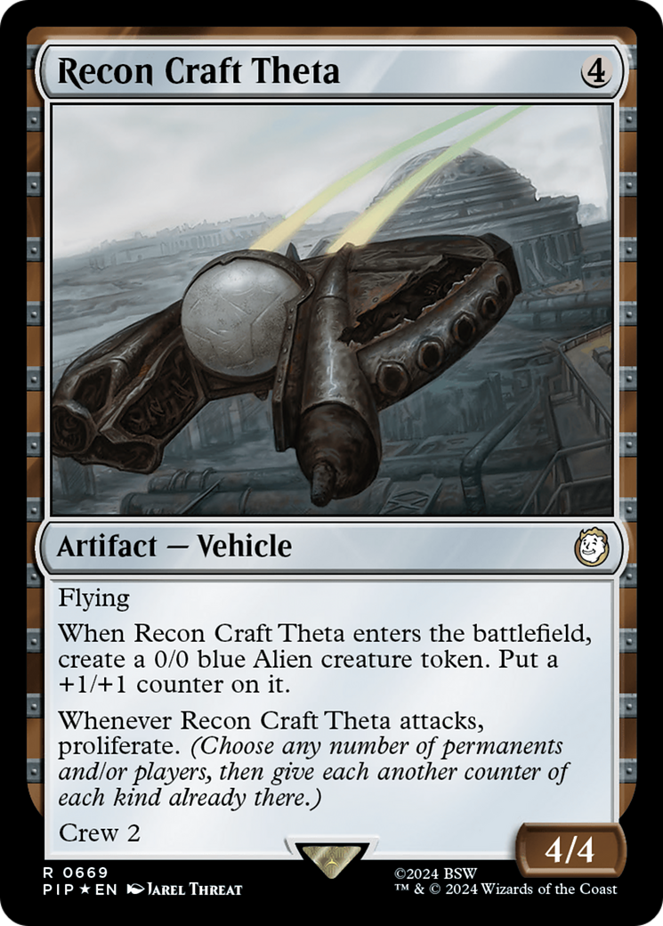 Recon Craft Theta (Surge Foil) [Fallout] | Shuffle n Cut Hobbies & Games