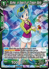 Bulma, In Search of Dragon Balls (Zenkai Series Tournament Pack Vol.2) (P-444) [Tournament Promotion Cards] | Shuffle n Cut Hobbies & Games