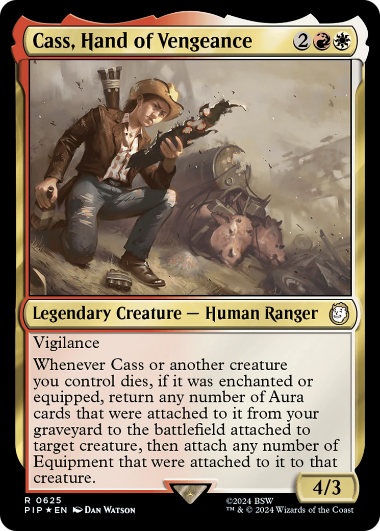 Cass, Hand of Vengeance (Surge Foil) [Fallout] | Shuffle n Cut Hobbies & Games