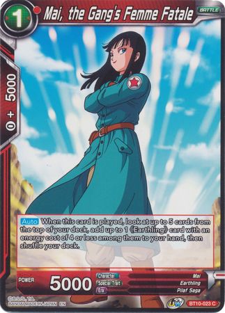 Mai, the Gang's Femme Fatale (BT10-023) [Rise of the Unison Warrior 2nd Edition] | Shuffle n Cut Hobbies & Games