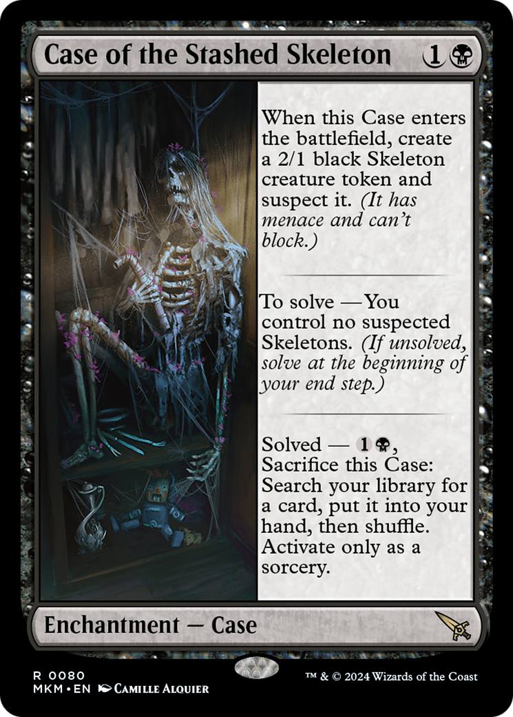 Case of the Stashed Skeleton [Murders at Karlov Manor] | Shuffle n Cut Hobbies & Games