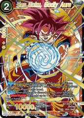 Son Goku, Godly Aura (Alt. Art Card Set 2023 Vol. 1) (P-246) [Tournament Promotion Cards] | Shuffle n Cut Hobbies & Games