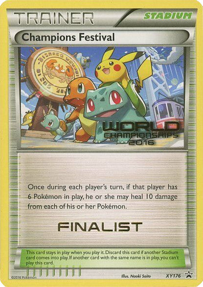 Champions Festival (XY176) (2016 Finalist) [XY: Black Star Promos] | Shuffle n Cut Hobbies & Games