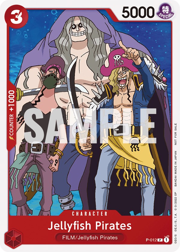 Jellyfish Pirates (One Piece Film Red) [One Piece Promotion Cards] | Shuffle n Cut Hobbies & Games