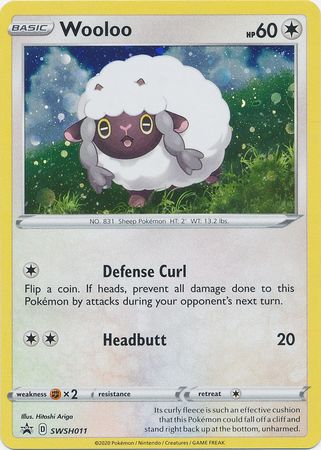 Wooloo (SWSH011) [Sword & Shield: Black Star Promos] | Shuffle n Cut Hobbies & Games