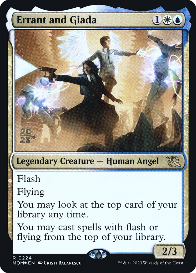 Errant and Giada [March of the Machine Prerelease Promos] | Shuffle n Cut Hobbies & Games