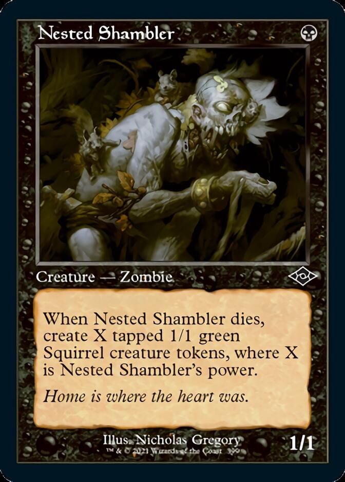 Nested Shambler (Retro) [Modern Horizons 2] | Shuffle n Cut Hobbies & Games