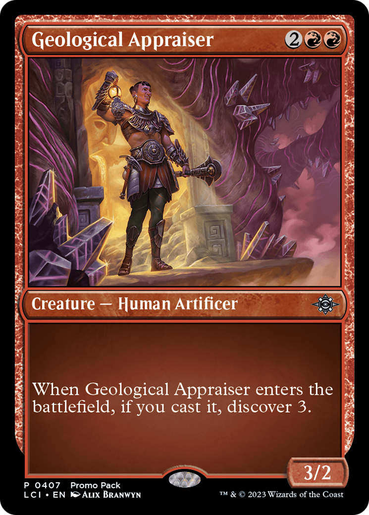 Geological Appraiser [The Lost Caverns of Ixalan Promos] | Shuffle n Cut Hobbies & Games