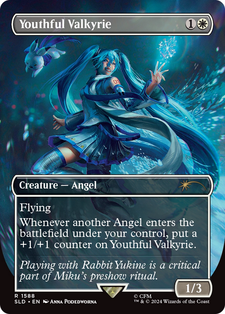 Youthful Valkyrie (Rainbow Foil) [Secret Lair Drop Series] | Shuffle n Cut Hobbies & Games