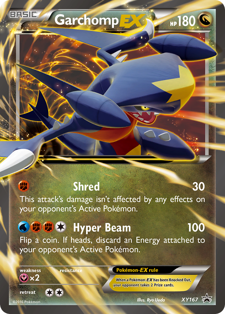 Garchomp EX (XY167) [XY: Black Star Promos] | Shuffle n Cut Hobbies & Games