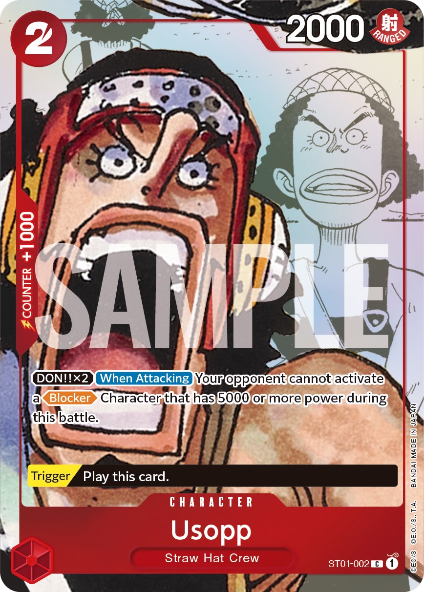 Usopp (Alternate Art) [One Piece Promotion Cards] | Shuffle n Cut Hobbies & Games