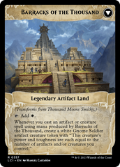 Thousand Moons Smithy // Barracks of the Thousand [The Lost Caverns of Ixalan Prerelease Cards] | Shuffle n Cut Hobbies & Games