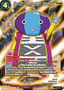 Zen-Oh, Omnipotent Observer (Unison Warrior Series Boost Tournament Pack Vol. 7) (P-373) [Tournament Promotion Cards] | Shuffle n Cut Hobbies & Games