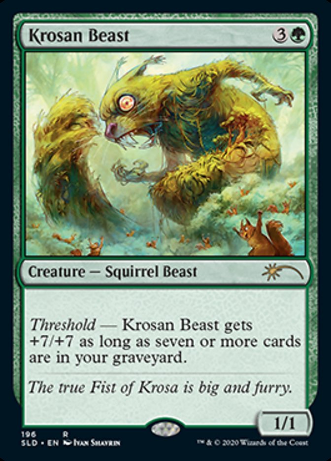 Krosan Beast [Secret Lair Drop Series] | Shuffle n Cut Hobbies & Games