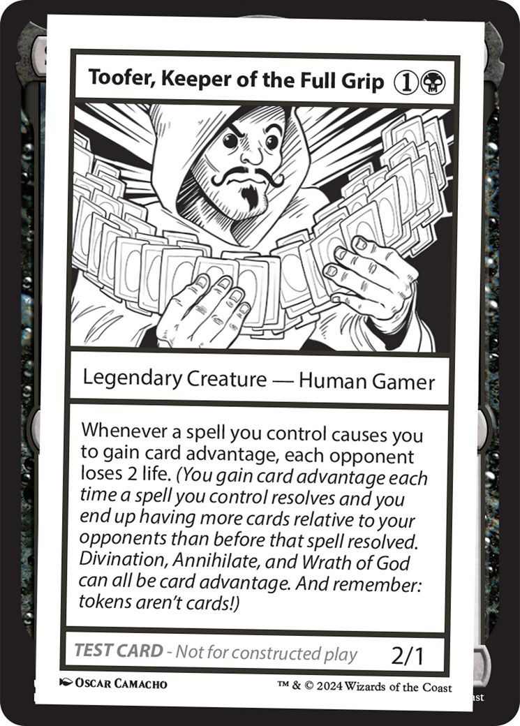 Toofer, Keeper of the Full Grip [Mystery Booster 2 Playtest Cards] | Shuffle n Cut Hobbies & Games