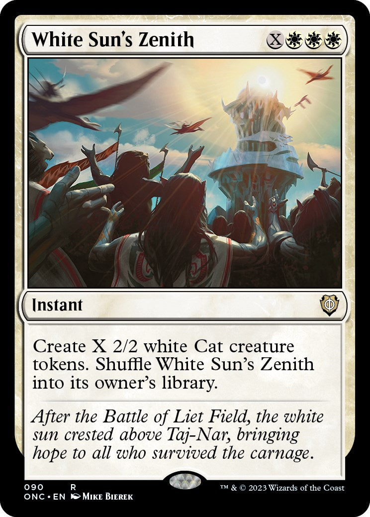 White Sun's Zenith [Phyrexia: All Will Be One Commander] | Shuffle n Cut Hobbies & Games