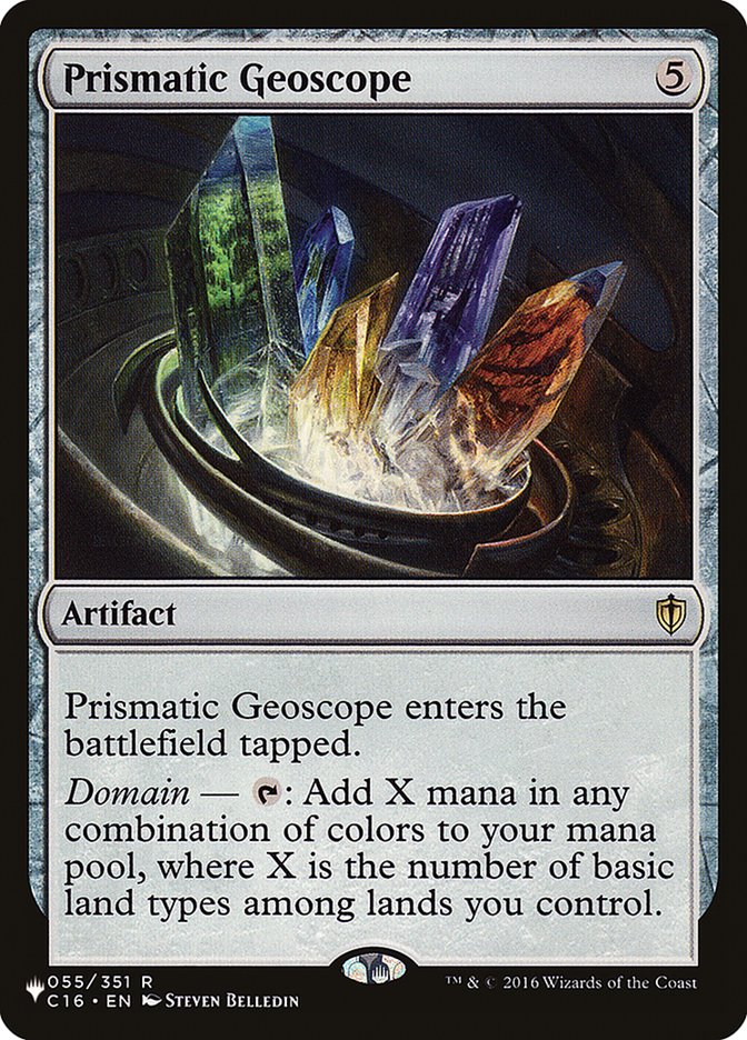 Prismatic Geoscope [The List] | Shuffle n Cut Hobbies & Games