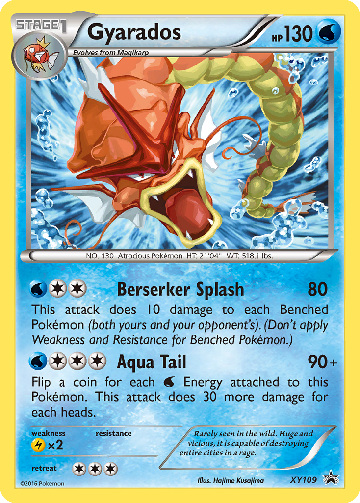 Gyarados (XY109) [XY: Black Star Promos] | Shuffle n Cut Hobbies & Games