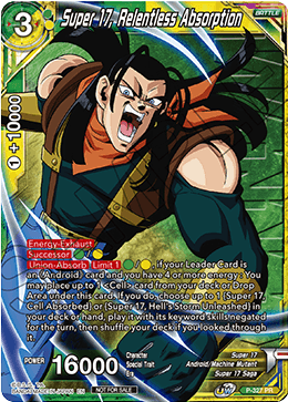Super 17, Relentless Absorption (Winner Stamped) (P-327) [Tournament Promotion Cards] | Shuffle n Cut Hobbies & Games