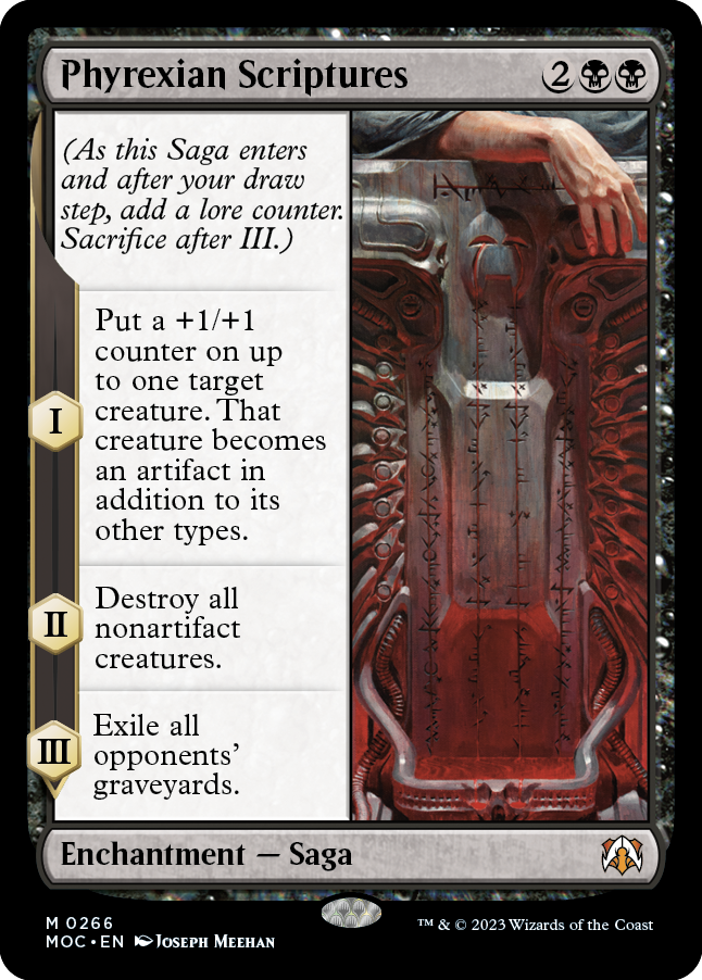 Phyrexian Scriptures [March of the Machine Commander] | Shuffle n Cut Hobbies & Games