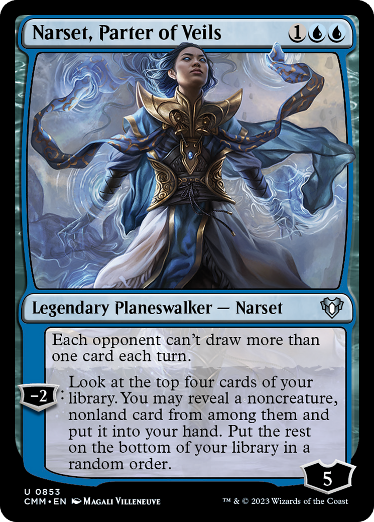 Narset, Parter of Veils [Commander Masters] | Shuffle n Cut Hobbies & Games