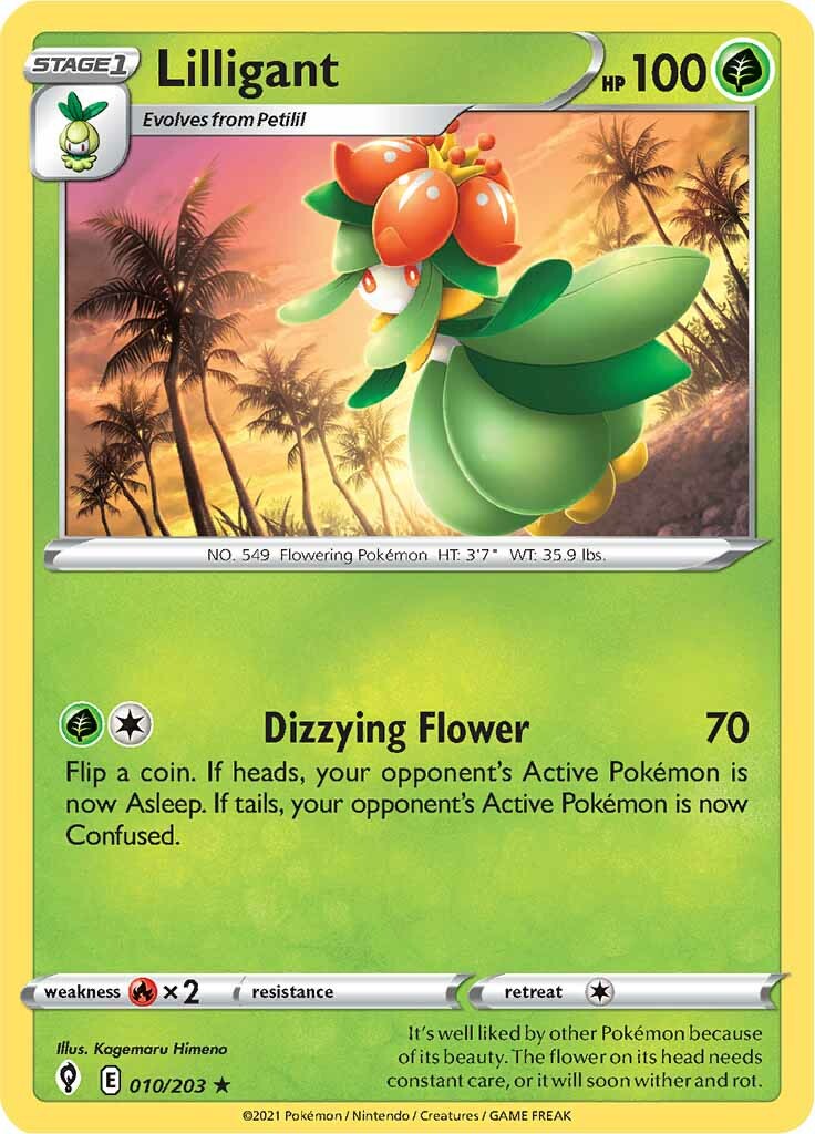 Lilligant (010/203) [Sword & Shield: Evolving Skies] | Shuffle n Cut Hobbies & Games