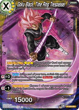 SS Rose Goku Black, Time Ring Trespasser (P-303) [Tournament Promotion Cards] | Shuffle n Cut Hobbies & Games