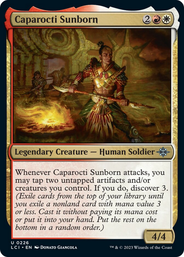 Caparocti Sunborn [The Lost Caverns of Ixalan] | Shuffle n Cut Hobbies & Games