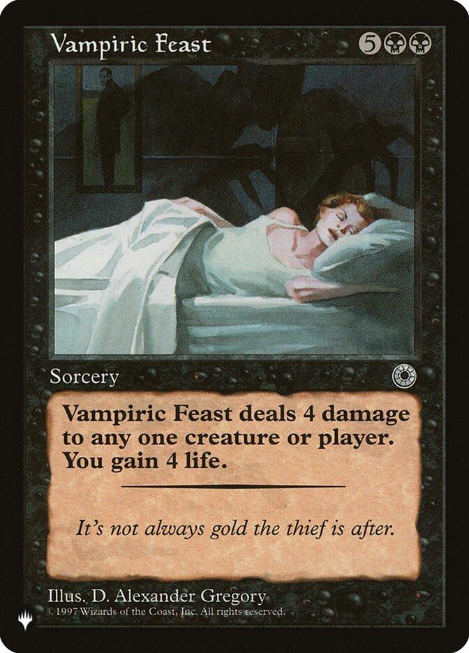 Vampiric Feast [The List] | Shuffle n Cut Hobbies & Games