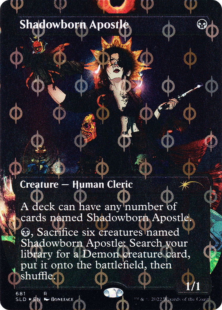 Shadowborn Apostle (681) (Step-and-Compleat Foil) [Secret Lair Drop Promos] | Shuffle n Cut Hobbies & Games