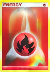 Fire Energy (2007 2008 League Promo) [League & Championship Cards] | Shuffle n Cut Hobbies & Games