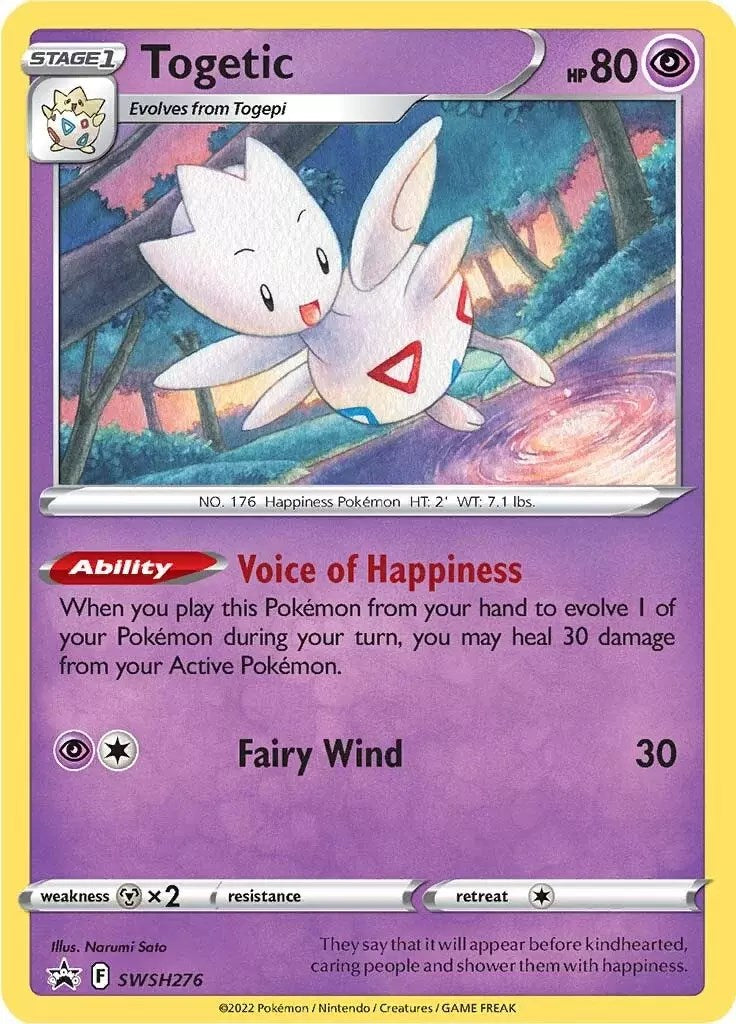 Togetic (SWSH276) [Sword & Shield: Black Star Promos] | Shuffle n Cut Hobbies & Games