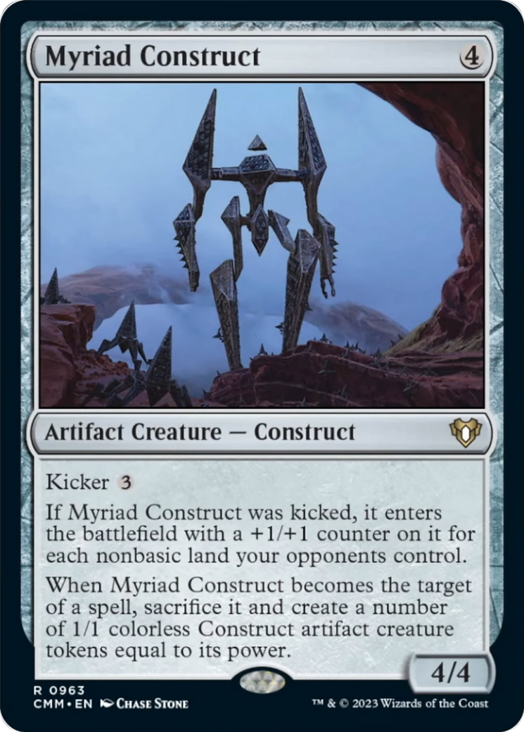 Myriad Construct [Commander Masters] | Shuffle n Cut Hobbies & Games