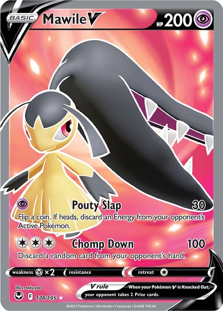 Mawile V (178/195) [Sword & Shield: Silver Tempest] | Shuffle n Cut Hobbies & Games