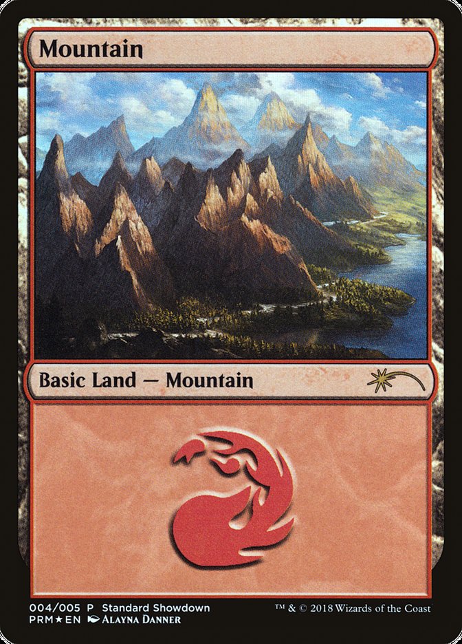 Mountain (Alayna Danner) [Standard Showdown Promos] | Shuffle n Cut Hobbies & Games