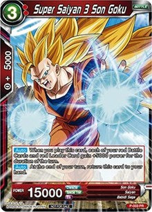 Super Saiyan 3 Son Goku (Non-Foil Version) (P-003) [Promotion Cards] | Shuffle n Cut Hobbies & Games