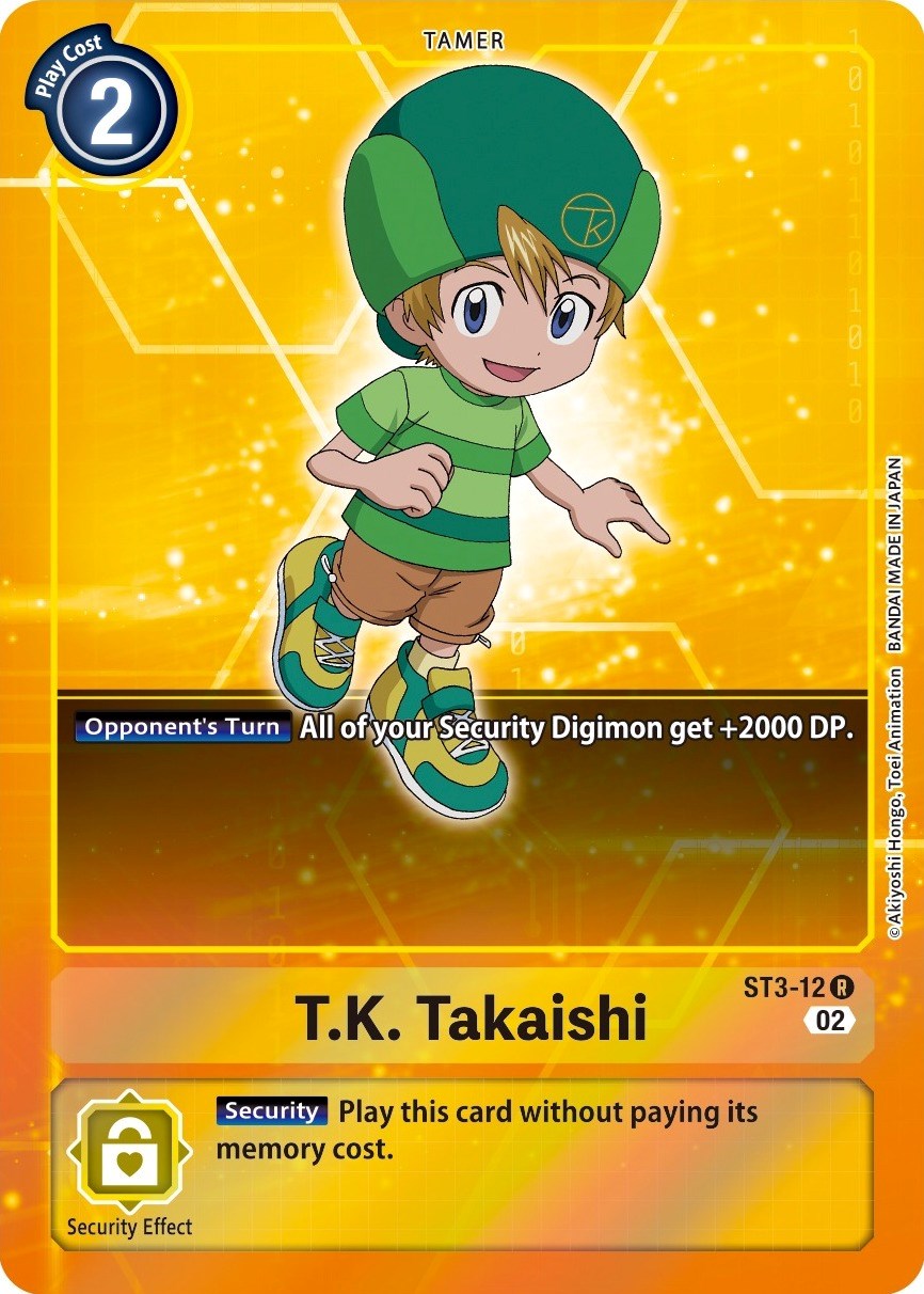 T.K. Takaishi [ST3-12] (Alternate Art) [Starter Deck: Jesmon] | Shuffle n Cut Hobbies & Games