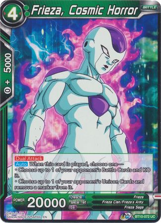 Frieza, Cosmic Horror (BT10-072) [Rise of the Unison Warrior 2nd Edition] | Shuffle n Cut Hobbies & Games