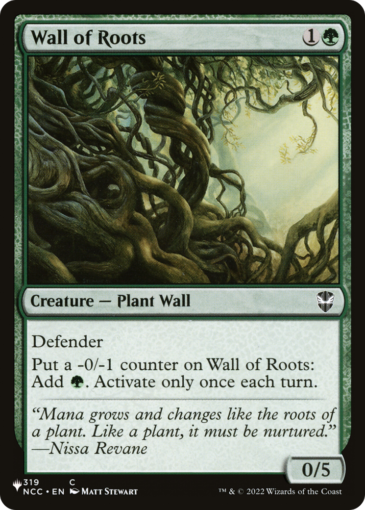 Wall of Roots [The List] | Shuffle n Cut Hobbies & Games